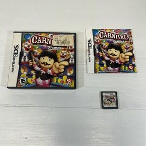 Carnival Games (Nintendo DS, 2008) Complete and Tested